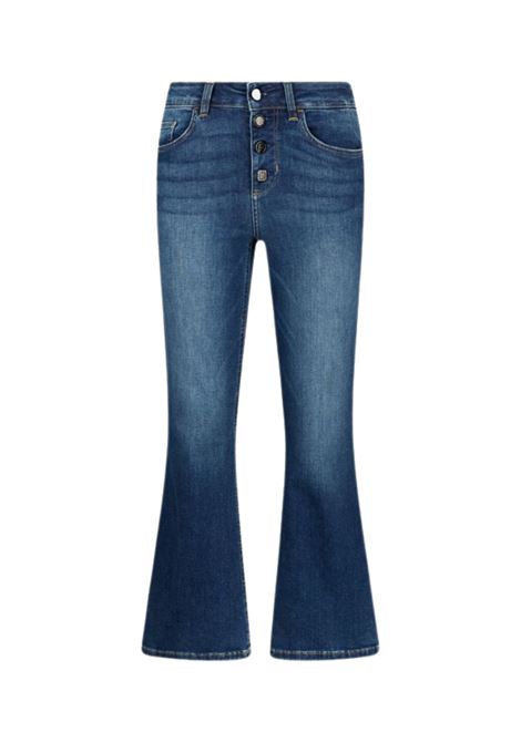 Jeans flare con bottoni gioiello Liu Jo | UF5040D461578539